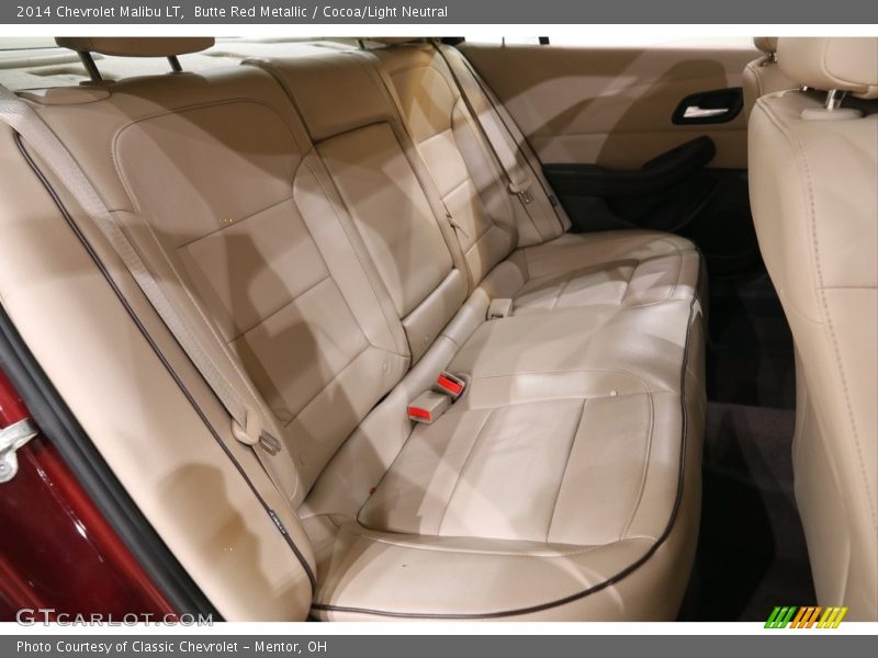 Butte Red Metallic / Cocoa/Light Neutral 2014 Chevrolet Malibu LT