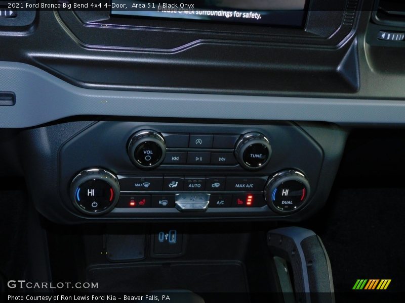 Area 51 / Black Onyx 2021 Ford Bronco Big Bend 4x4 4-Door