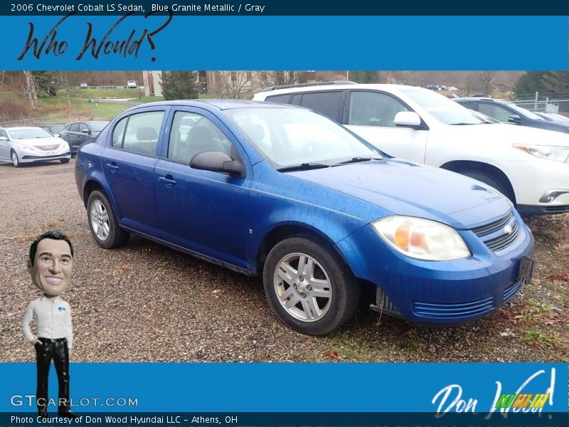 Blue Granite Metallic / Gray 2006 Chevrolet Cobalt LS Sedan