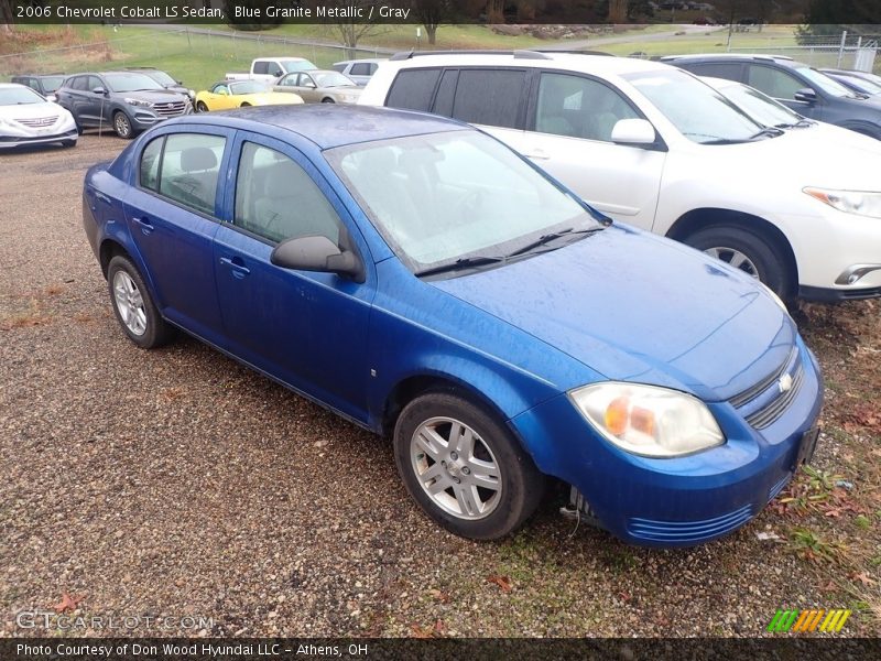 Blue Granite Metallic / Gray 2006 Chevrolet Cobalt LS Sedan