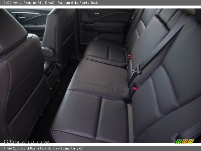 Platinum White Pearl / Black 2022 Honda Ridgeline RTL-E AWD