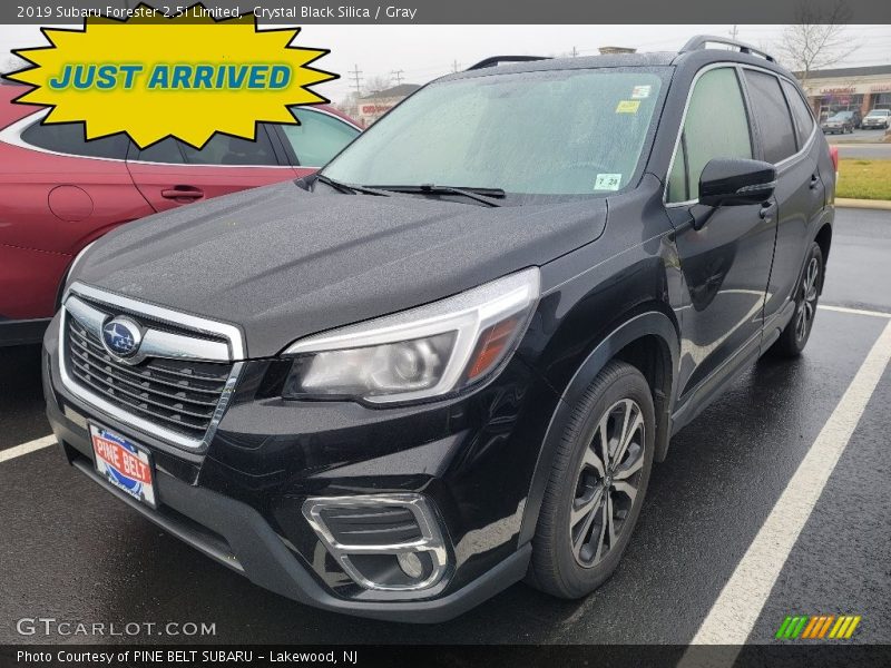 Crystal Black Silica / Gray 2019 Subaru Forester 2.5i Limited