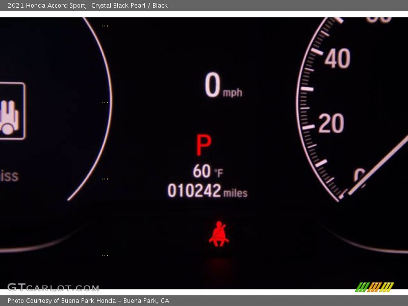 Crystal Black Pearl / Black 2021 Honda Accord Sport