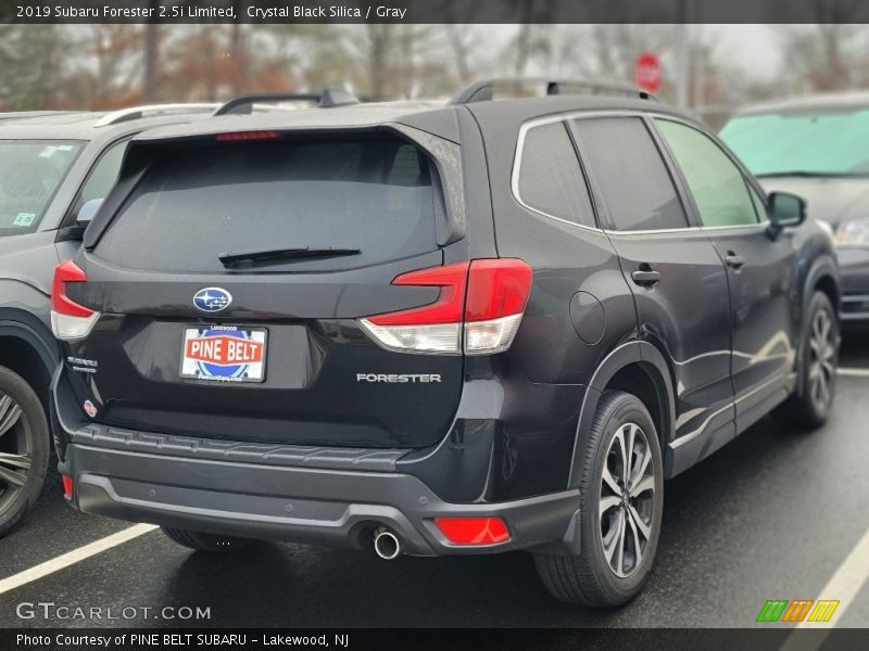 Crystal Black Silica / Gray 2019 Subaru Forester 2.5i Limited