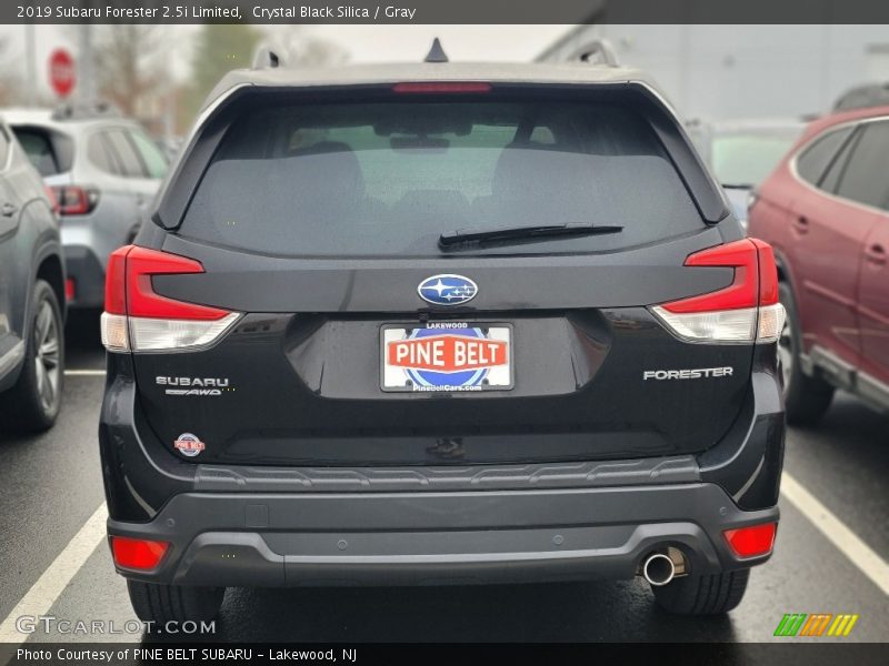 Crystal Black Silica / Gray 2019 Subaru Forester 2.5i Limited