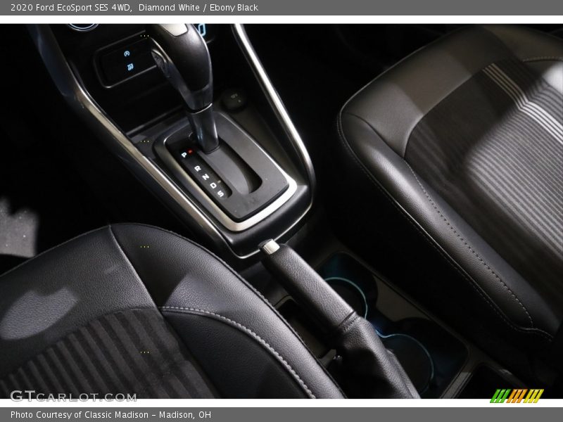 Diamond White / Ebony Black 2020 Ford EcoSport SES 4WD