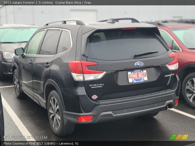 Crystal Black Silica / Gray 2019 Subaru Forester 2.5i Limited
