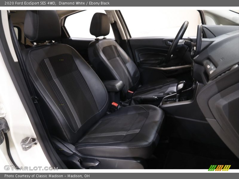 Diamond White / Ebony Black 2020 Ford EcoSport SES 4WD