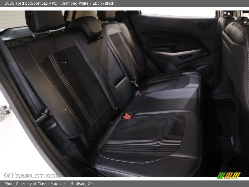 Diamond White / Ebony Black 2020 Ford EcoSport SES 4WD