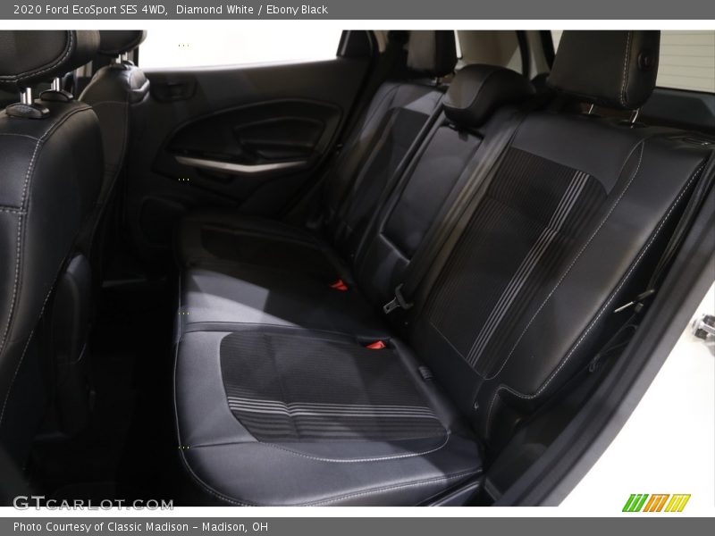 Diamond White / Ebony Black 2020 Ford EcoSport SES 4WD
