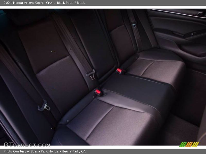 Crystal Black Pearl / Black 2021 Honda Accord Sport