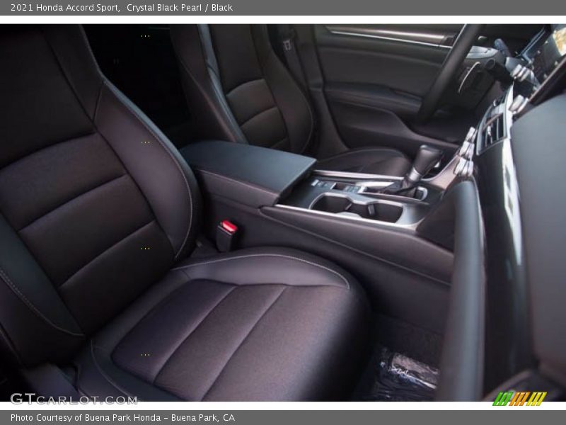 Crystal Black Pearl / Black 2021 Honda Accord Sport