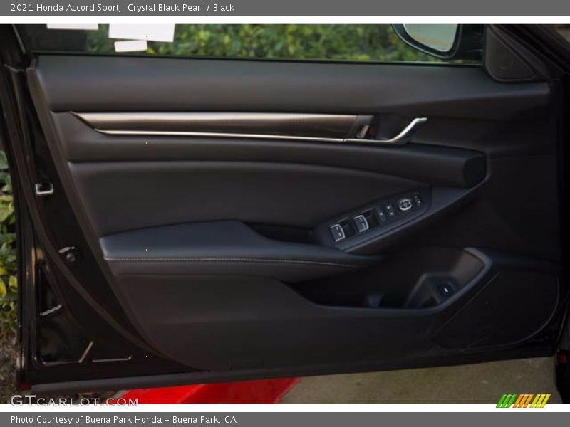 Crystal Black Pearl / Black 2021 Honda Accord Sport