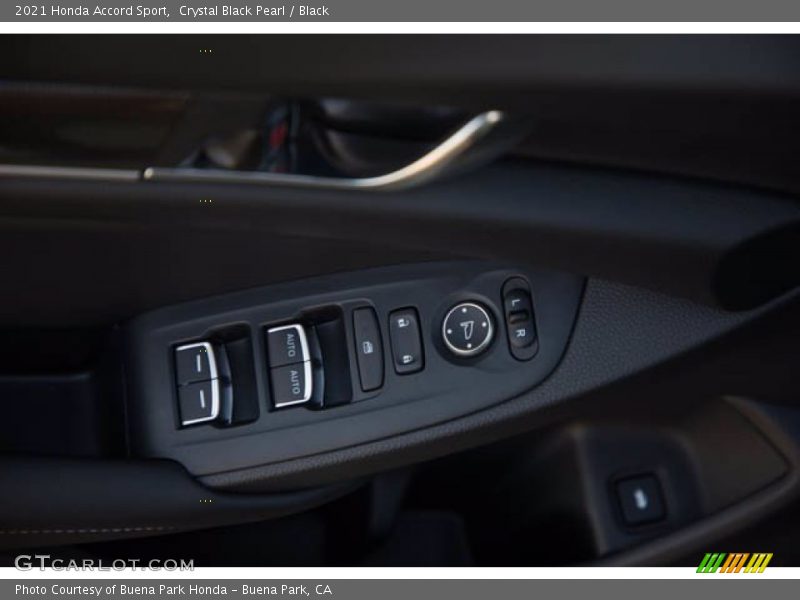 Crystal Black Pearl / Black 2021 Honda Accord Sport