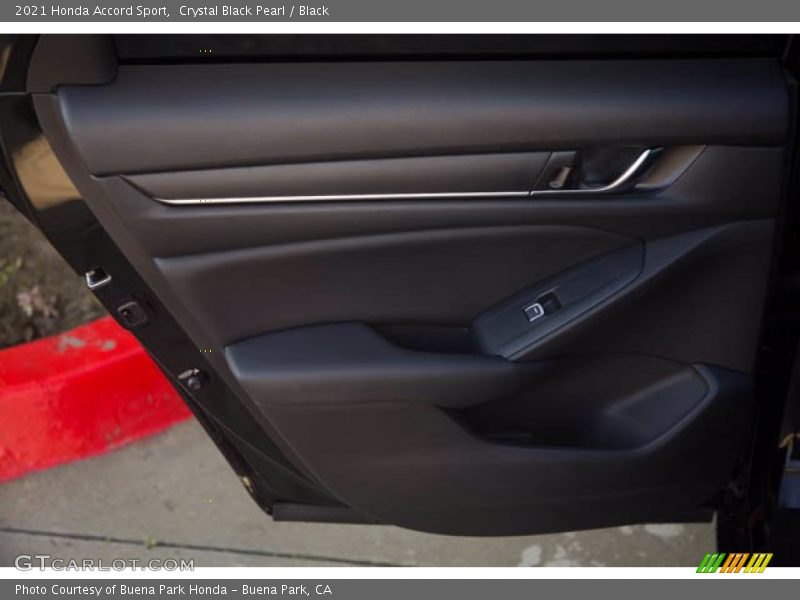 Crystal Black Pearl / Black 2021 Honda Accord Sport
