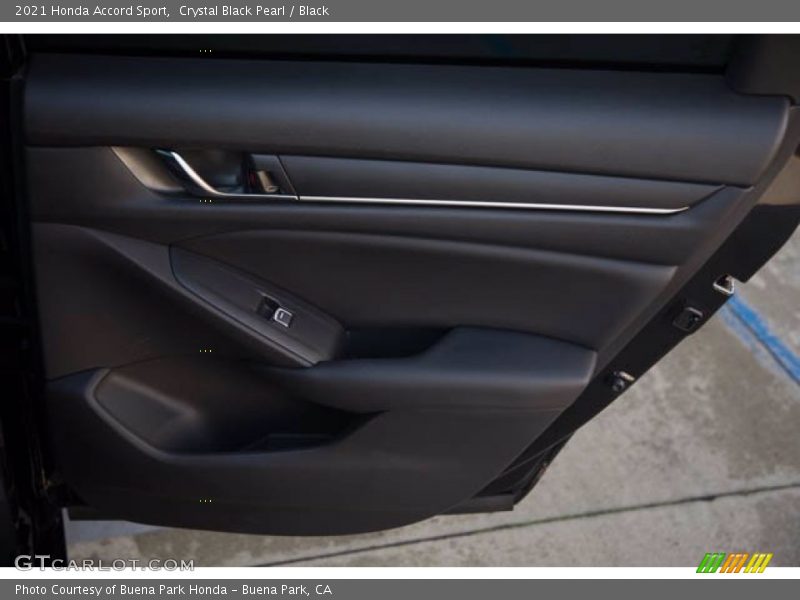 Crystal Black Pearl / Black 2021 Honda Accord Sport