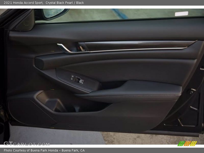 Crystal Black Pearl / Black 2021 Honda Accord Sport