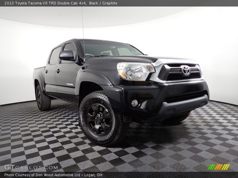 Black / Graphite 2013 Toyota Tacoma V6 TRD Double Cab 4x4