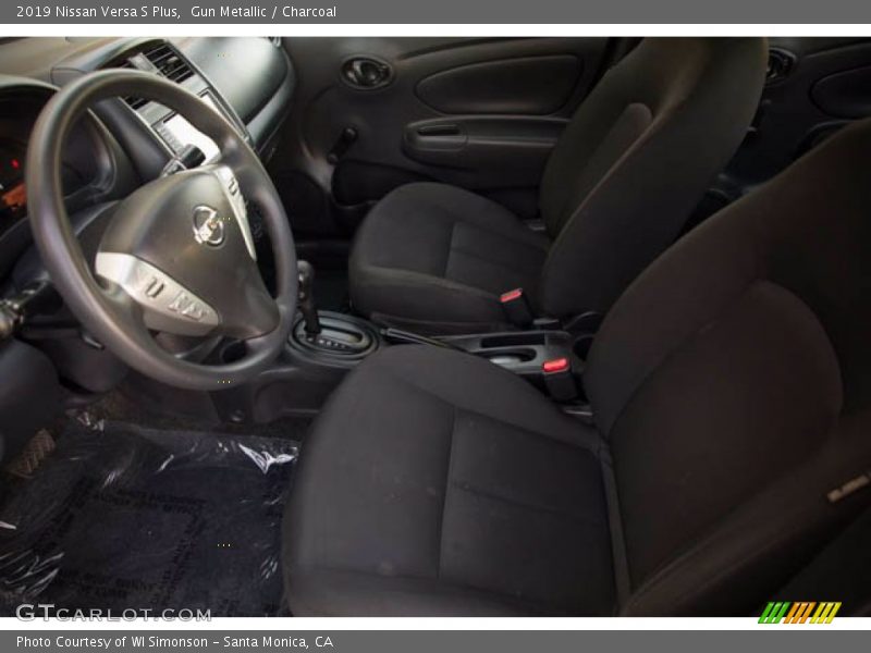 Gun Metallic / Charcoal 2019 Nissan Versa S Plus
