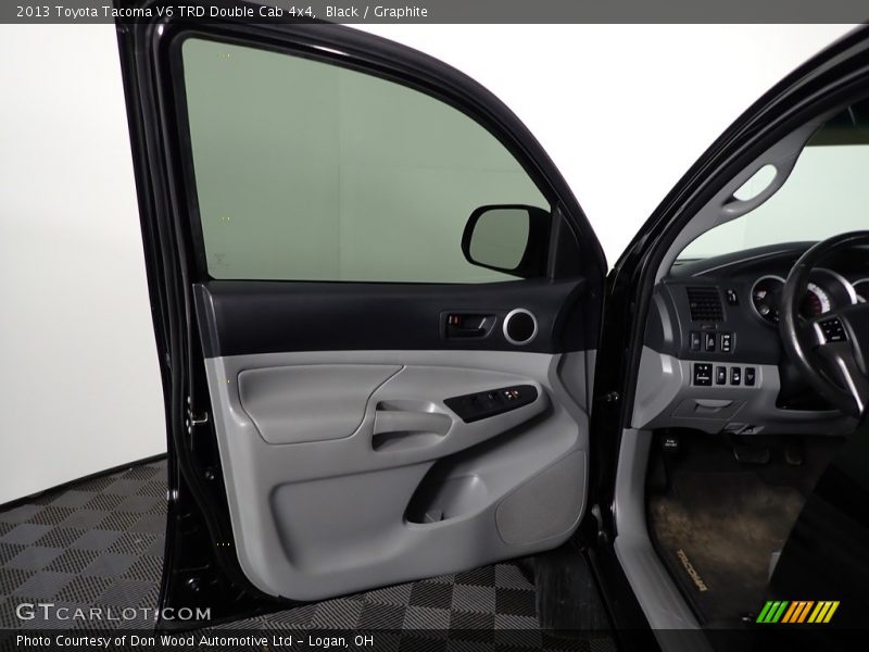 Black / Graphite 2013 Toyota Tacoma V6 TRD Double Cab 4x4