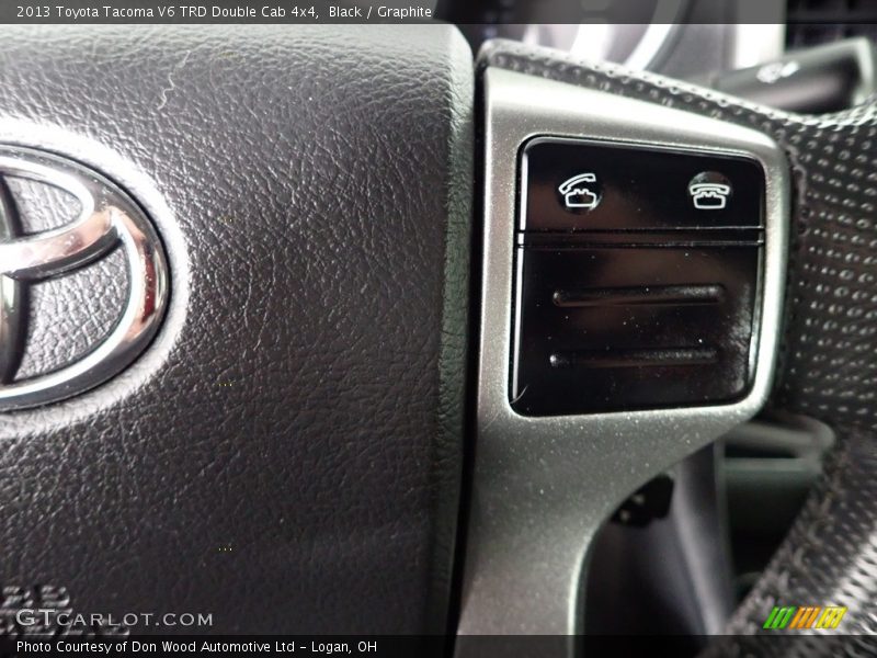 Black / Graphite 2013 Toyota Tacoma V6 TRD Double Cab 4x4