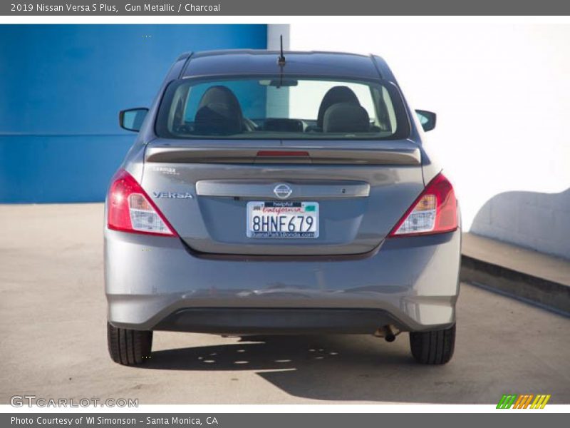 Gun Metallic / Charcoal 2019 Nissan Versa S Plus