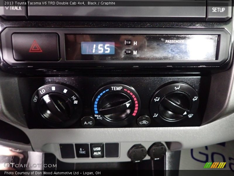 Black / Graphite 2013 Toyota Tacoma V6 TRD Double Cab 4x4