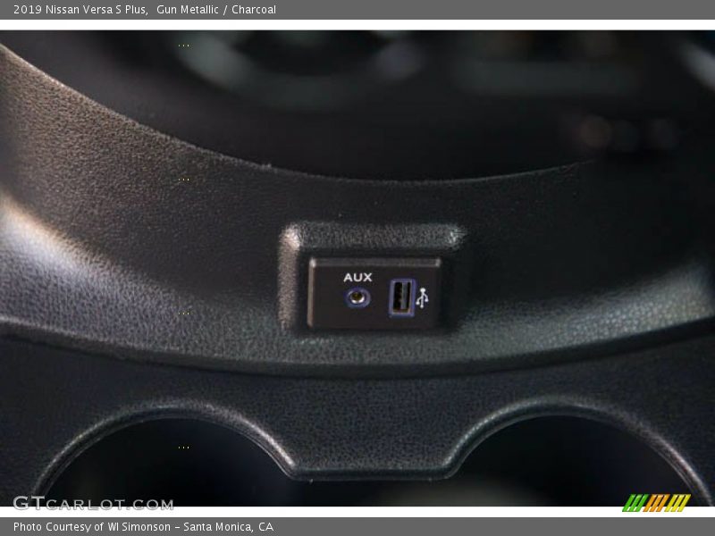 Gun Metallic / Charcoal 2019 Nissan Versa S Plus