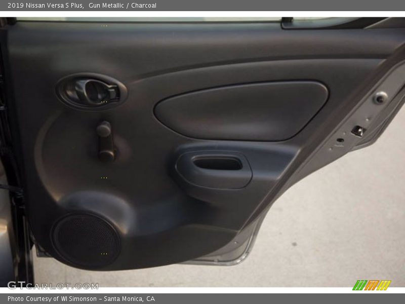 Gun Metallic / Charcoal 2019 Nissan Versa S Plus