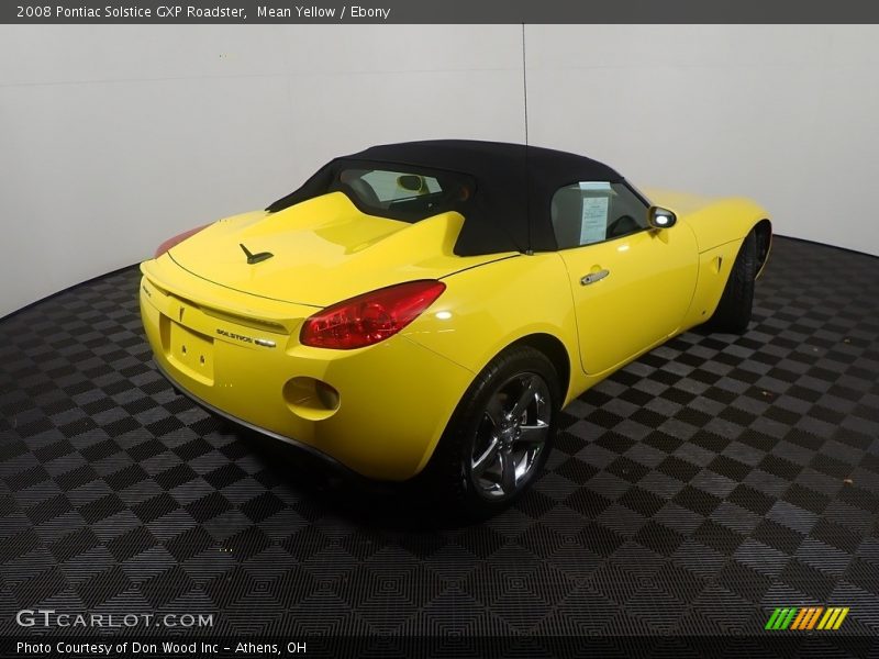 Mean Yellow / Ebony 2008 Pontiac Solstice GXP Roadster