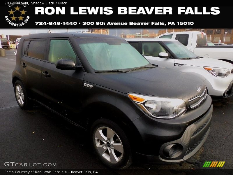 Shadow Black / Black 2019 Kia Soul