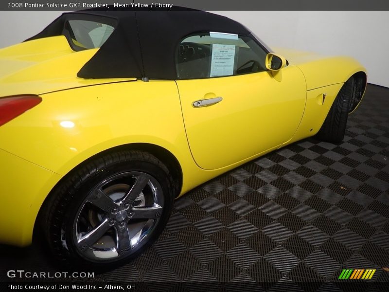 Mean Yellow / Ebony 2008 Pontiac Solstice GXP Roadster