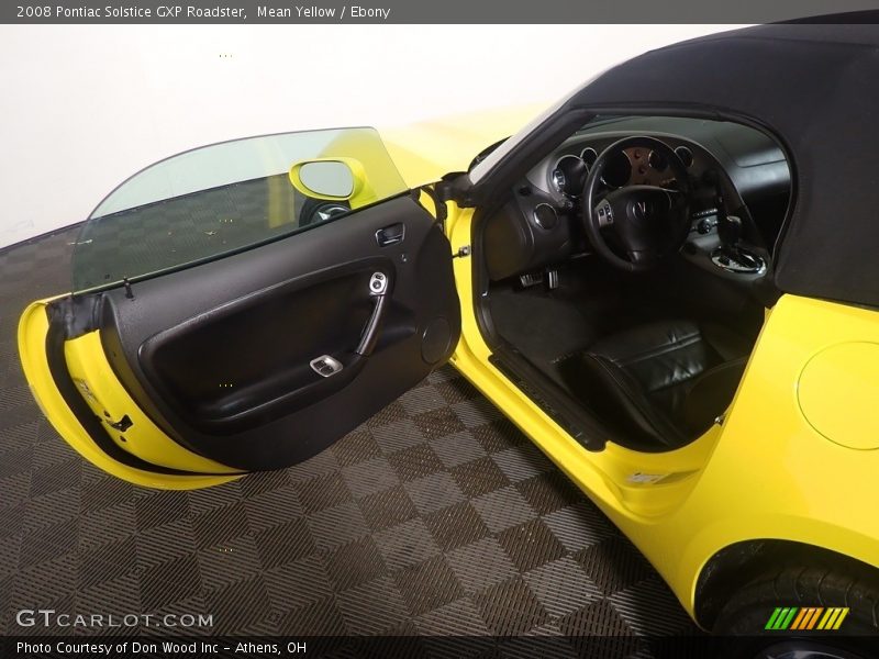 Mean Yellow / Ebony 2008 Pontiac Solstice GXP Roadster