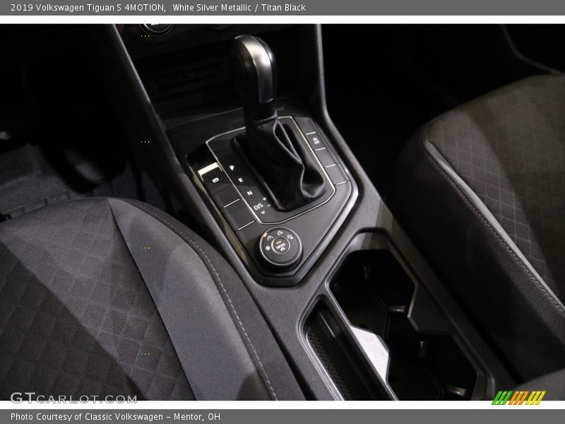 White Silver Metallic / Titan Black 2019 Volkswagen Tiguan S 4MOTION