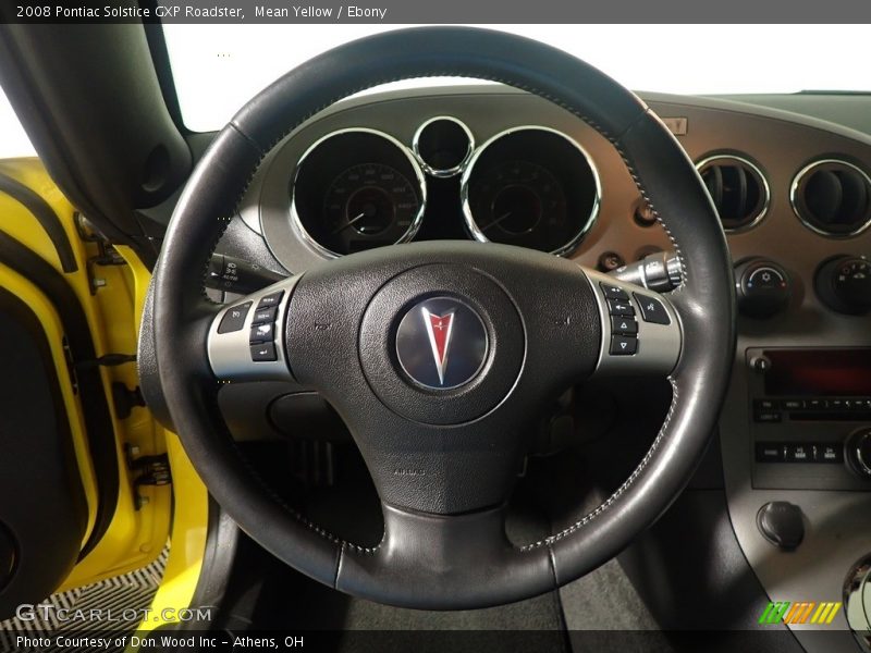 Mean Yellow / Ebony 2008 Pontiac Solstice GXP Roadster