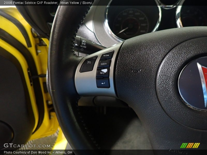 Mean Yellow / Ebony 2008 Pontiac Solstice GXP Roadster