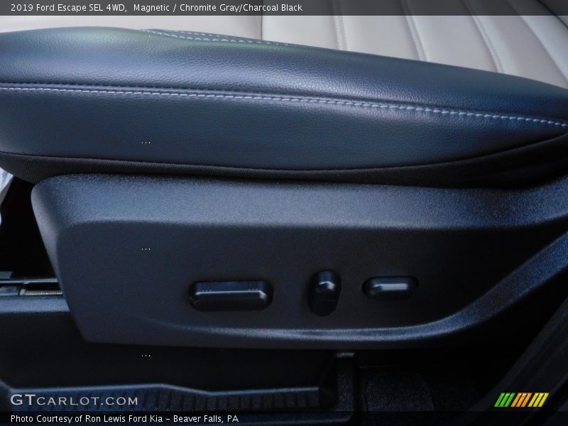 Magnetic / Chromite Gray/Charcoal Black 2019 Ford Escape SEL 4WD