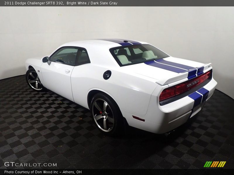 Bright White / Dark Slate Gray 2011 Dodge Challenger SRT8 392