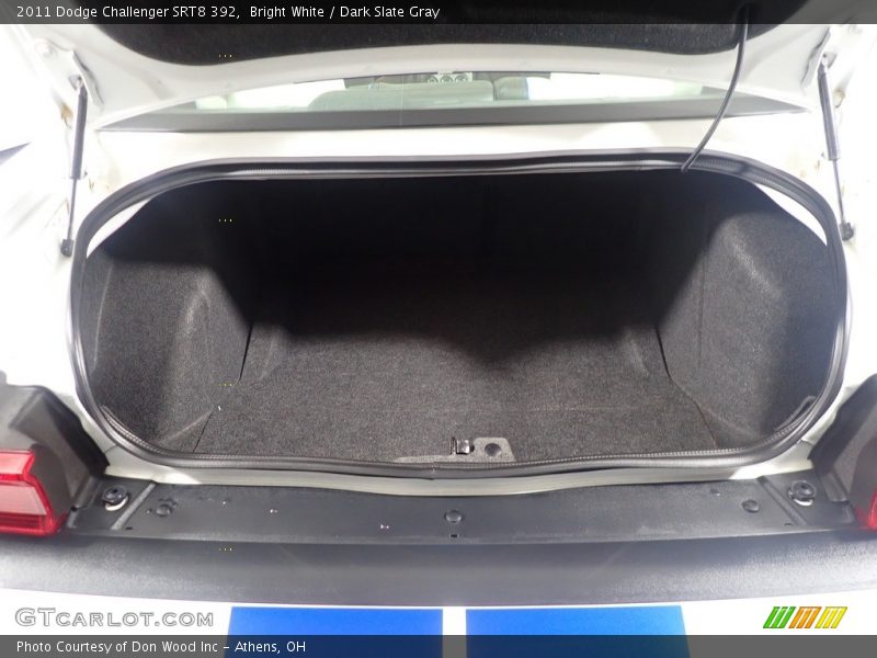Bright White / Dark Slate Gray 2011 Dodge Challenger SRT8 392