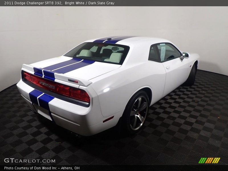 Bright White / Dark Slate Gray 2011 Dodge Challenger SRT8 392