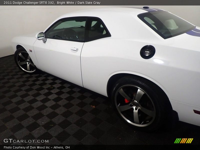 Bright White / Dark Slate Gray 2011 Dodge Challenger SRT8 392