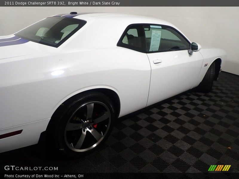 Bright White / Dark Slate Gray 2011 Dodge Challenger SRT8 392