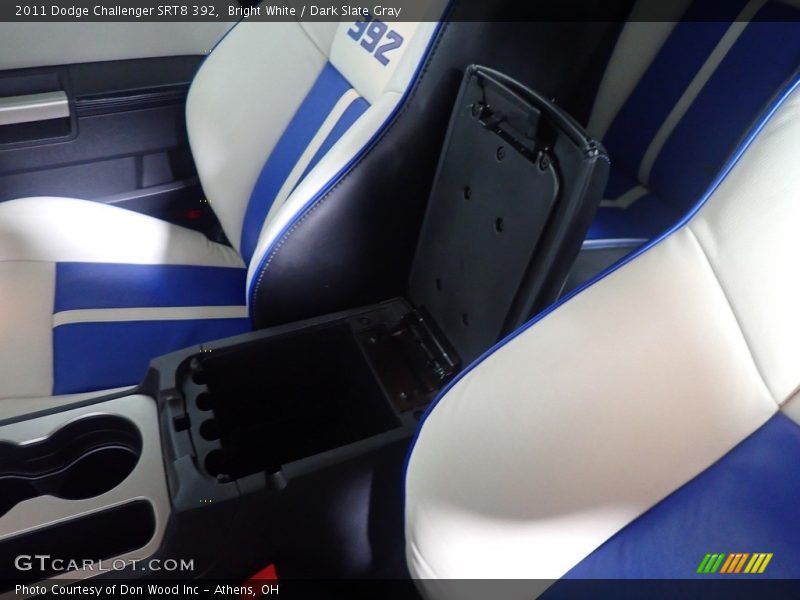 Bright White / Dark Slate Gray 2011 Dodge Challenger SRT8 392