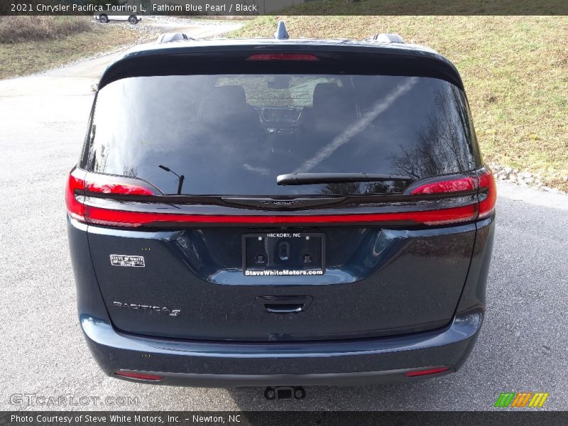 Fathom Blue Pearl / Black 2021 Chrysler Pacifica Touring L