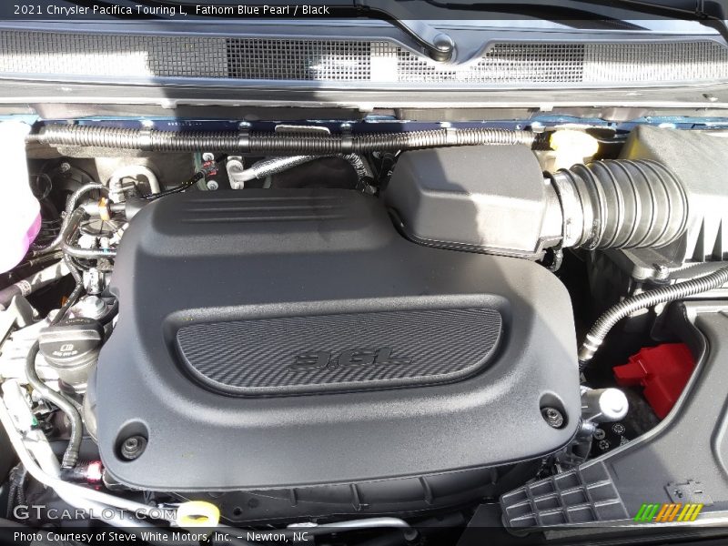 Fathom Blue Pearl / Black 2021 Chrysler Pacifica Touring L