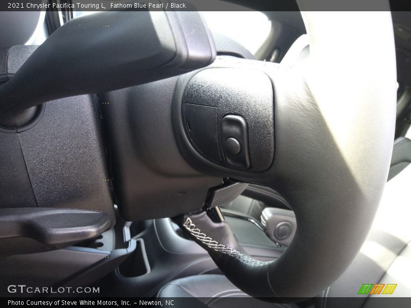 Fathom Blue Pearl / Black 2021 Chrysler Pacifica Touring L