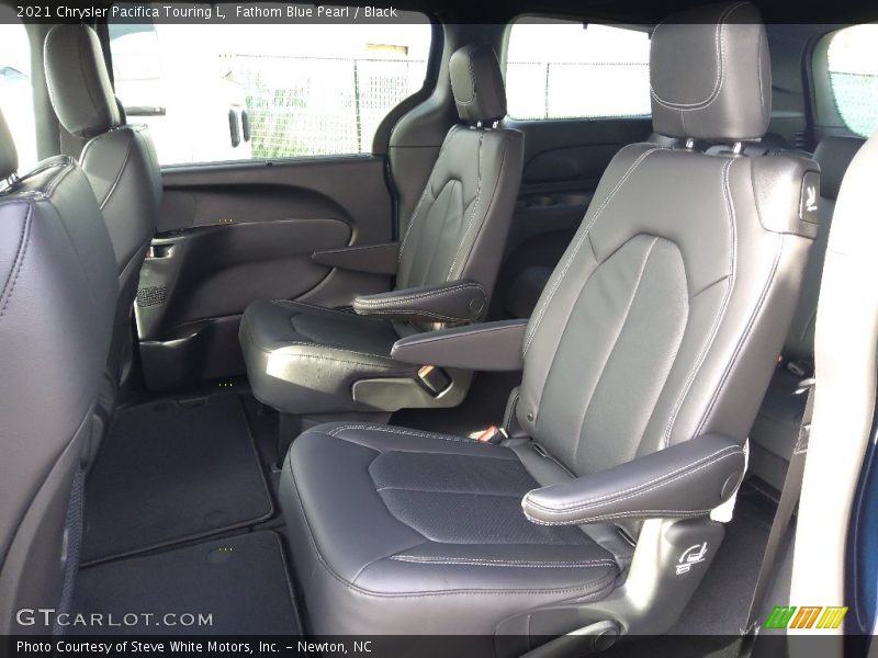 Fathom Blue Pearl / Black 2021 Chrysler Pacifica Touring L