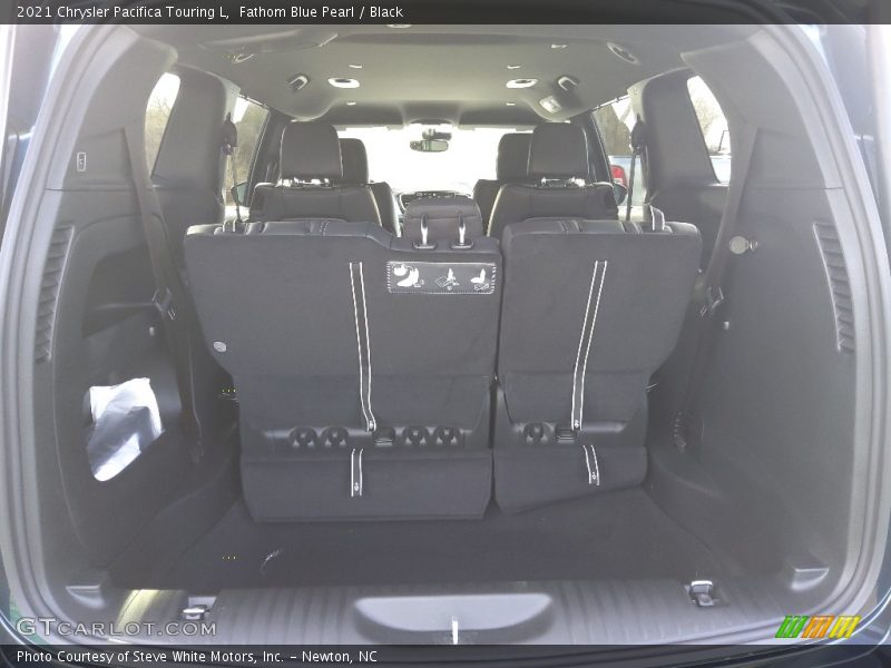 Fathom Blue Pearl / Black 2021 Chrysler Pacifica Touring L