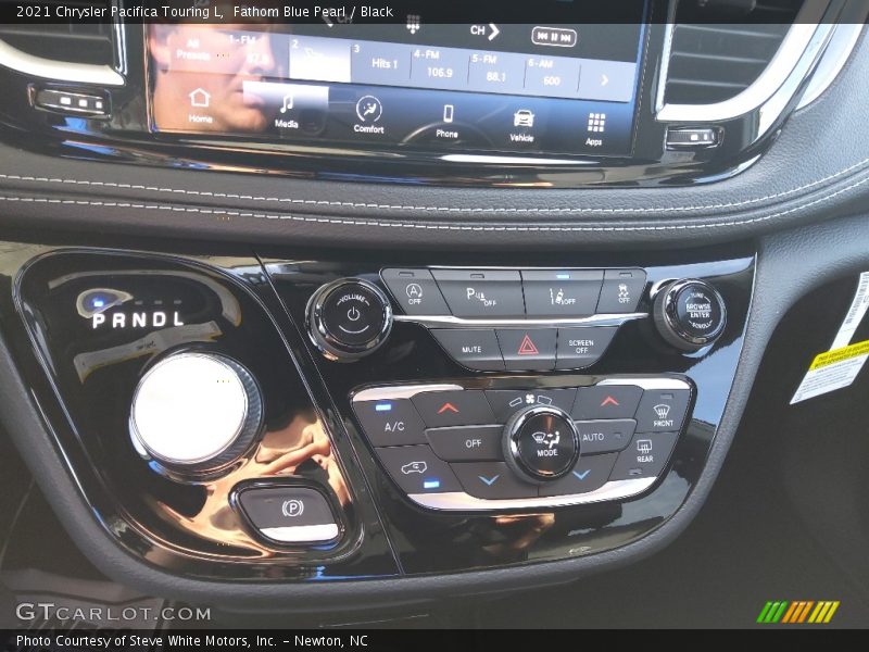 Fathom Blue Pearl / Black 2021 Chrysler Pacifica Touring L