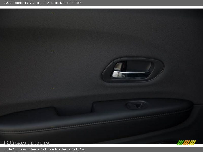 Crystal Black Pearl / Black 2022 Honda HR-V Sport